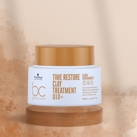 BC Time Restore Maska Glinkowa 200 ml włosy dojrzałe
